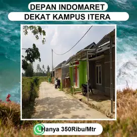 TANAH DEPAN INDOMARET ITERA DEKAT PINTU TOL HARGA MURAH BISA DICICIL