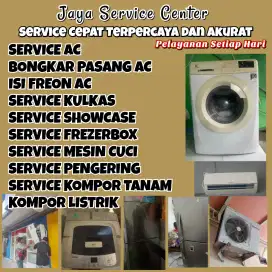 Service AC Kulkas Frezer Servis Mesin Cuci Bongkar Pasang AC Benjeng