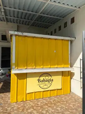 JUAL CONTAINER GEROBAK MARTABAK BEKAS, BAGUS, MURAH