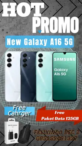New Galaxy A16 5G 8+8/256