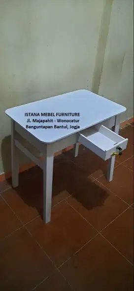 Meja Laci Komputer Kerja Kantor Belajar Tulis Kasir Kost Kos Kayu #GP