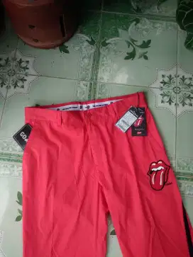 Celana rolling stones x benjefe golf