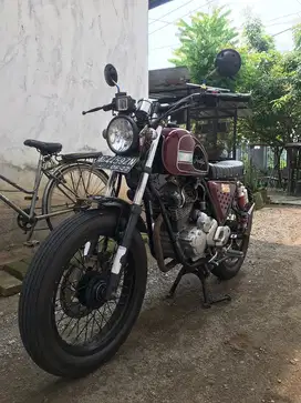 Motor Custom Japstyle Basic Scorpio 225cc