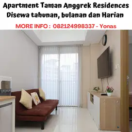 Apartment Taman Anggrek Residences,Bisa disewa tahunan, bulanan