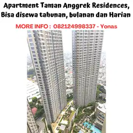 Apartment Taman Anggrek Residences, Bisa disewa tahunan, bulanan