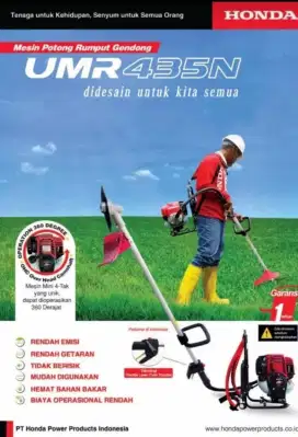 Mesin Potong Rumput 4 tak Brush Cutter Bensin HONDA TASCO STARKE H&L