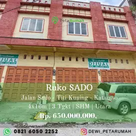 ruko gg sado daerah ramai