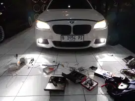 Bohlam LED headlamp BMW SM pasang dtmpt anda berada