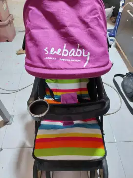 Dijual Stroller see baby kondisi Bagus