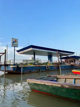 DIJUAL SPBU TERAPUNG DERMAGA PU TANJUNG API API BANYUASIN