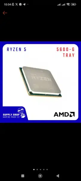 AMD RYZEN 5 5600G [TRAY] 3.9GHz