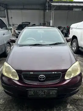 Corolla altis 2002 manual