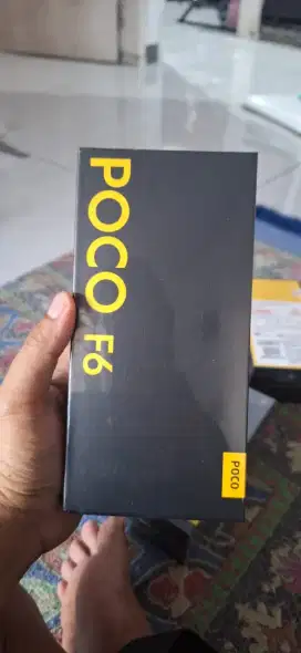 Poco f6 12/512GB baru garansi resmi HARGA NETT