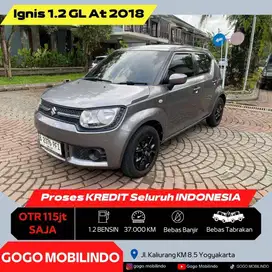 [Dp5jt] Suzuki Ignis 1.2 GL Matic 2018 Km 37rb ISTIMEWA Kredit Murah