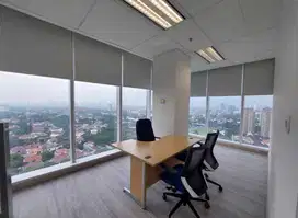 Sewa Kantor Furnish 118 m2 di Palma Tower Simatupang, Hrg Sdh All In