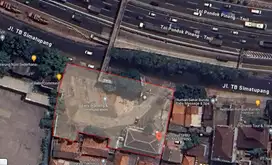 Lahan & Bangunan 1747m2— TB. Simatupang, CIRACAS, JAKARTA — SEWA/JUAL