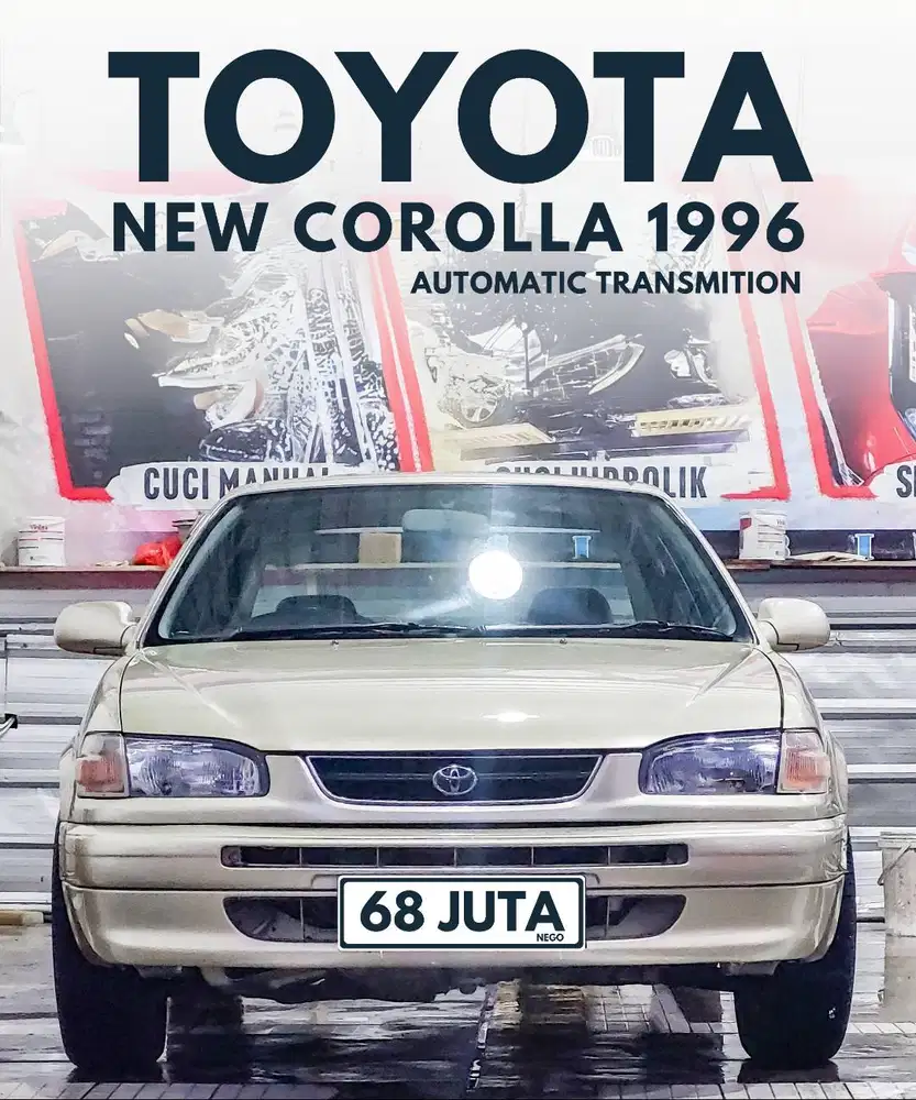 Toyota All New Corolla 1996 AT Automatic Full Orisinil Ori