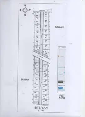 lokasi luwes gentan ke timur di jual kavlingan tanah sertifikat pecah