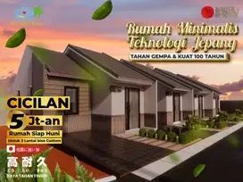 Rumah Minimalis Anti Gempa Siap Huni Heartful-Town Mustika Jaya Bekasi