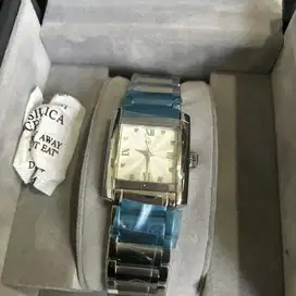 Jam tangan Guess Collection New Watch authethic original silver metal