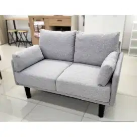 SOFA 2 SEATER MINIMALIS MURAH