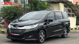 KM 72RB ANTIK Honda New Odyssey 2.4 S ATPM Black On Beige NIK 2014 Akh