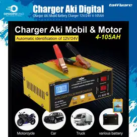 Cas Baterai Aki Digital Multifungsi (12V/24V) 4-105AH - OTOHEROES