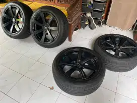 Velg Lenso Jager Craft R18 H5 & Ban Hankook Ventus Prime 225 50 R18