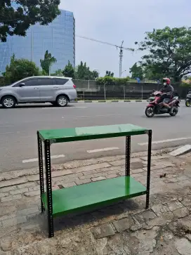 Rak besi 2 susun untuk meja kompor