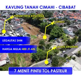 TANAH CIMAHI CIBABAT DEKAT KE TOLL PASTEUR