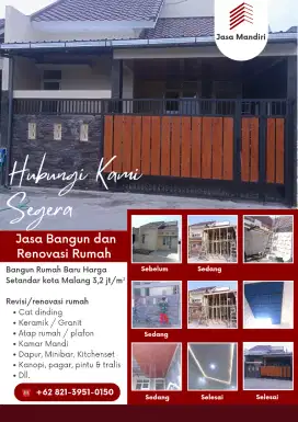 Jasa Bangun & Renovasi Rumah