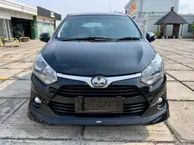 DP 10JT [KM 41.000] TOYOTA AGYA TRD AT 2018 HITAM MODEL 2017 2019