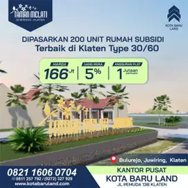 RUMAH MURAH CUMA ADA DI TAMAN MELATI JUWIRING