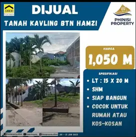 TANAH DI BTN HANZY PERINTIS