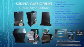 Mesin pagar otomatis, automatic sliding gate, pagar remote otomatis