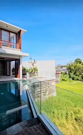 VILLA EKSKLUSIF VIEW SAWAH DEKAT ECHO BEACH & LA BRISA BALI