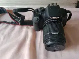 DSLR Canon 700D Layar Lipat Lensa Kit 18 55 Kamera Camera DSlr Cenon