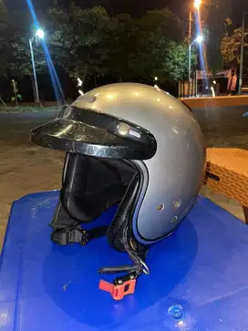 Helm NJS Bogo Silver