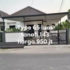 Rumah dijual minimalis siap huni