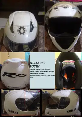 Helm r15 warna putih