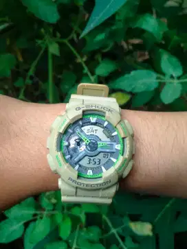 G-SHOCK GA-110TS ALL ORIGINAL + FREE BATERAI SEREB