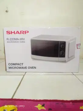 Di jual cepat Oven Sharp R-220MA-WH microwave oven