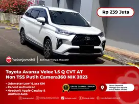 [LOW KM] Toyota Avanza Veloz 1.5 Q CVT AT NIK 2023 Pemakaian 2024