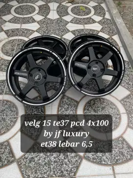 Velg te37 r15 pcd 4x100