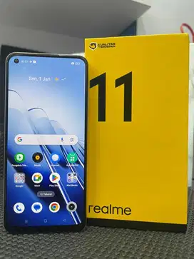 PROMO Realme 11 8+8/256GB Gold Second Komplit Layar Super AMOLED