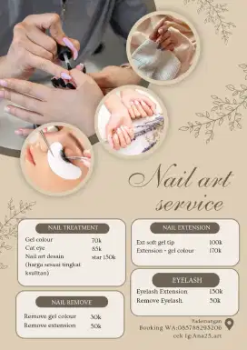 Nail art home servise