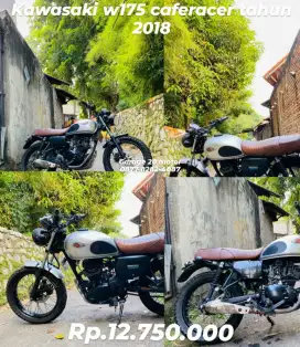 Kawasaki w175 ninja caferacer japstyle Tahun 2019