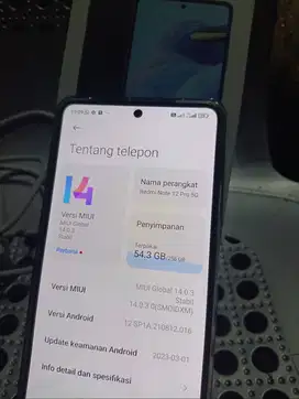 Xiaomi Redmi Note 12 Pro 5G - 8/256GB Bnob Aktifasi 22 Nov