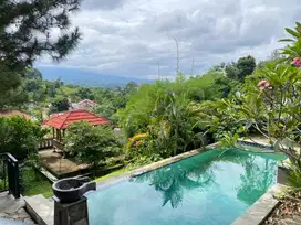 dijual vila gunung geulis view gunung pangrango murah dekat sumarecon