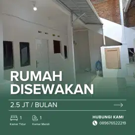 Rumah kontrakan Petakan Muslim kalibata